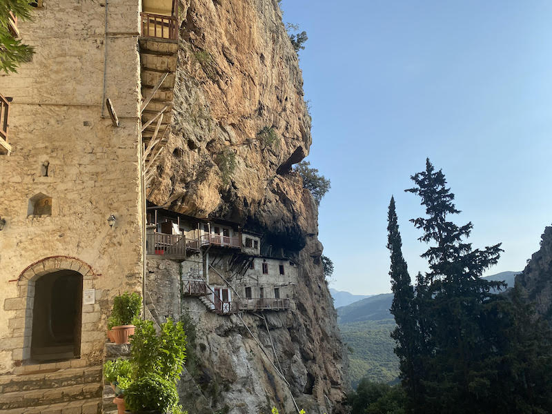Monastero di Agiou Ioanni nel Peloponneso - ph. Emma Boschini