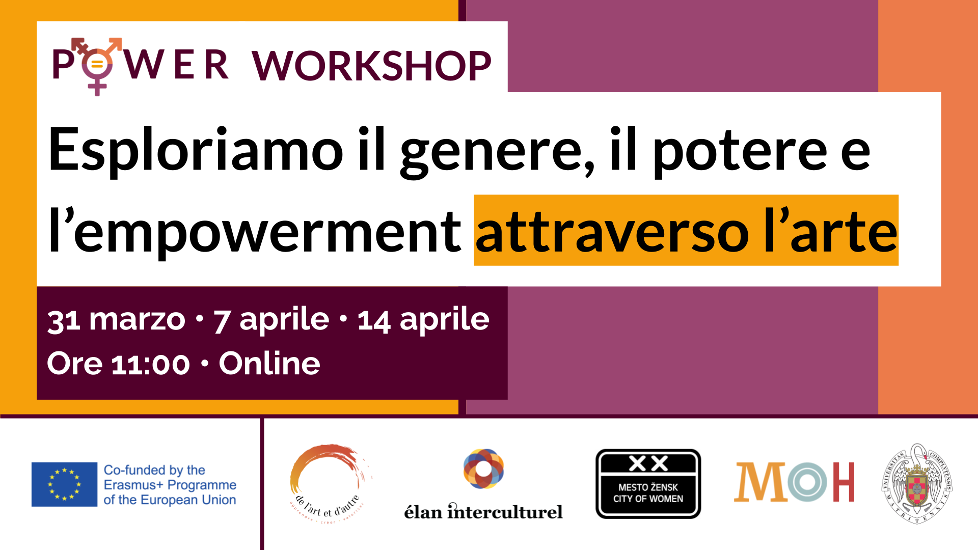 Scopri di più sull'articolo Power Workshop: Esploriamo il genere, il potere e l’empowerment attraverso l’arte