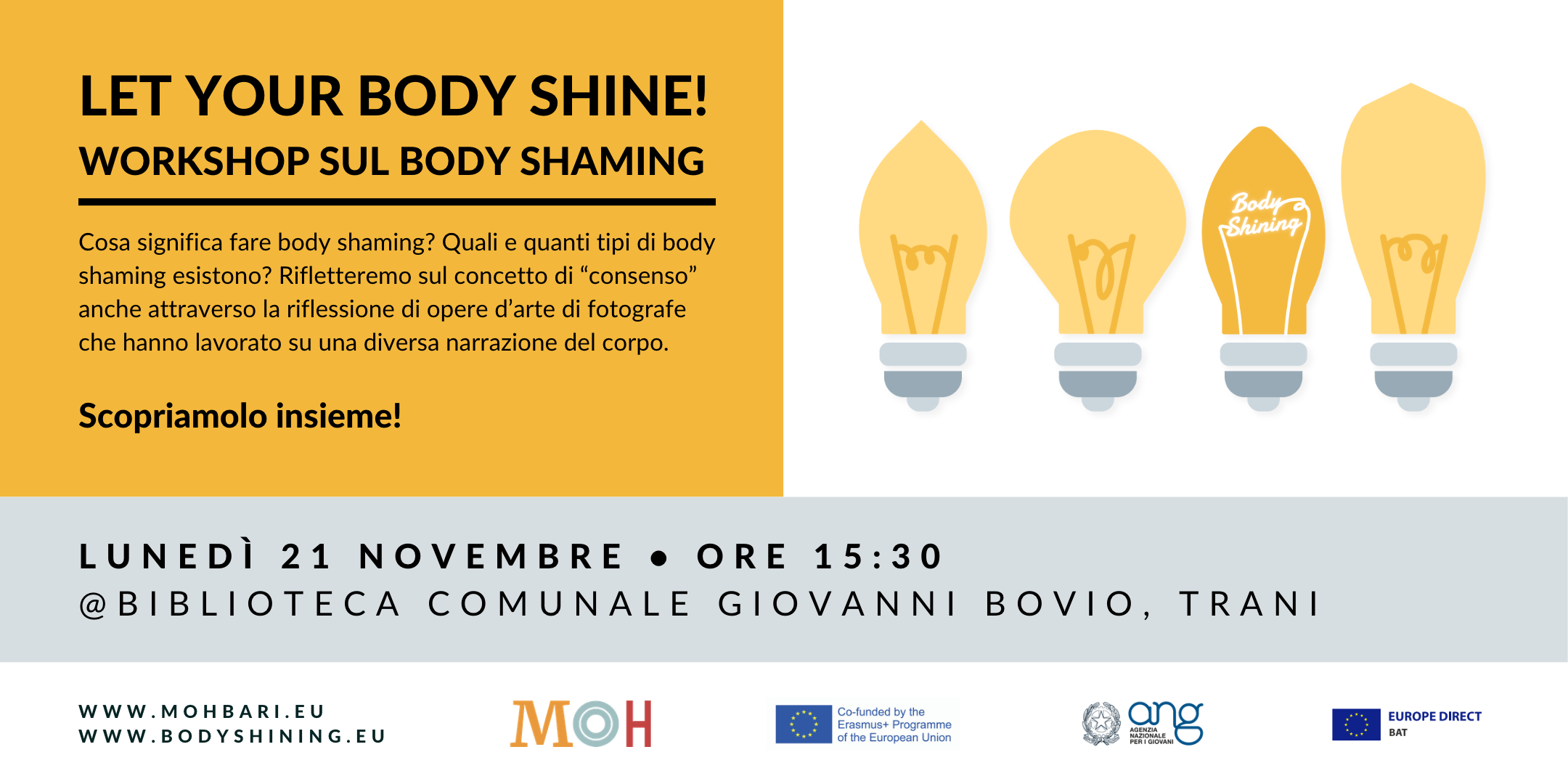 Workshop Body Shaming - Bari